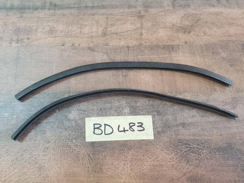 Original New Toyota Hilux Fortuner Bull Bar Rubber Protective Trim - Set of Two