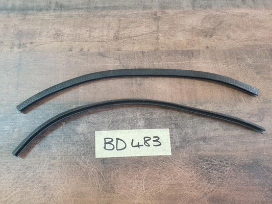 Original New Toyota Hilux Fortuner Bull Bar Rubber Protective Trim - Set of Two