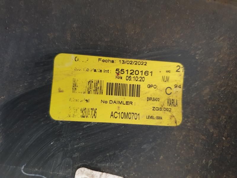 Original Used Mercedes-Benz GLB X247 Left Front Wheel Arch Moulding