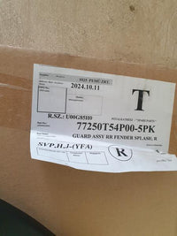 Original New Suzuki Vitara Right Rear Wheel Arch Moulding