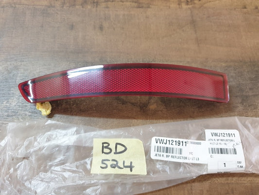 Volkswagen Aftermarket Jetta Left Rear Bumper Reflector