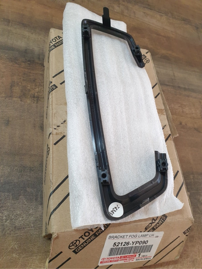 Original New Toyota Hilux Left Front Foglight Mounting Bracket Trim