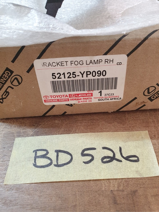 Original New Toyota Hilux Right Front Foglight Mounting Bracket Trim