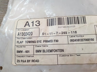 Original New BMW 3 Series F30 2013 Front Bumper Towing Eye Cover