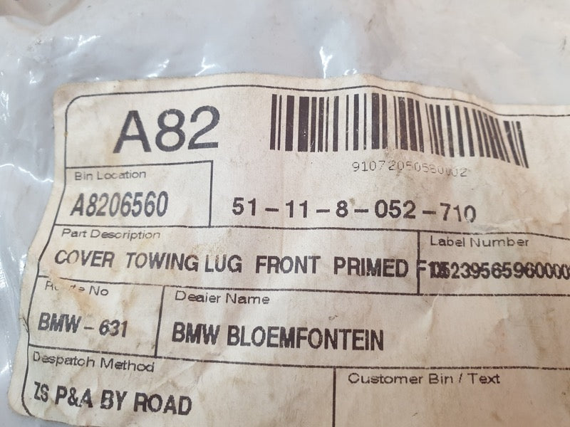 Original New BMW 6 Series F06 F12 F13 2012 Front Bumper Towing Eye Cover