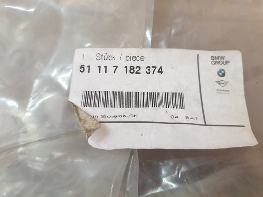 Original New BMW 1 Series Front Bumper License Plate Holder Bracket