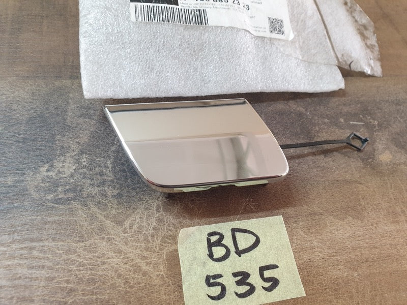 Original New Mercedes-Benz GLE W166 Rear Bumper Towing Eye Cover Chrome