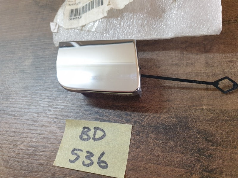 Original New Mercedes-Benz GLE W166 Rear Bumper Towing Eye Cover Chrome