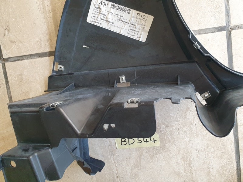 Original New BMW Z4 Roadster E85 Right Front Lower Fender Liner Extension Cover