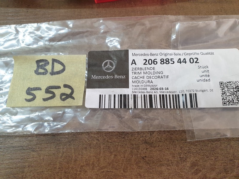 Original New Mercedes-Benz C-Class W206 AMG Right Front Bumper Trim