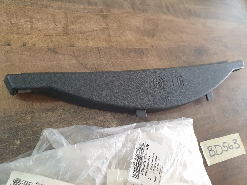 Original New Volkswagen Polo TSI 2022 Boot Lip Trim Cover