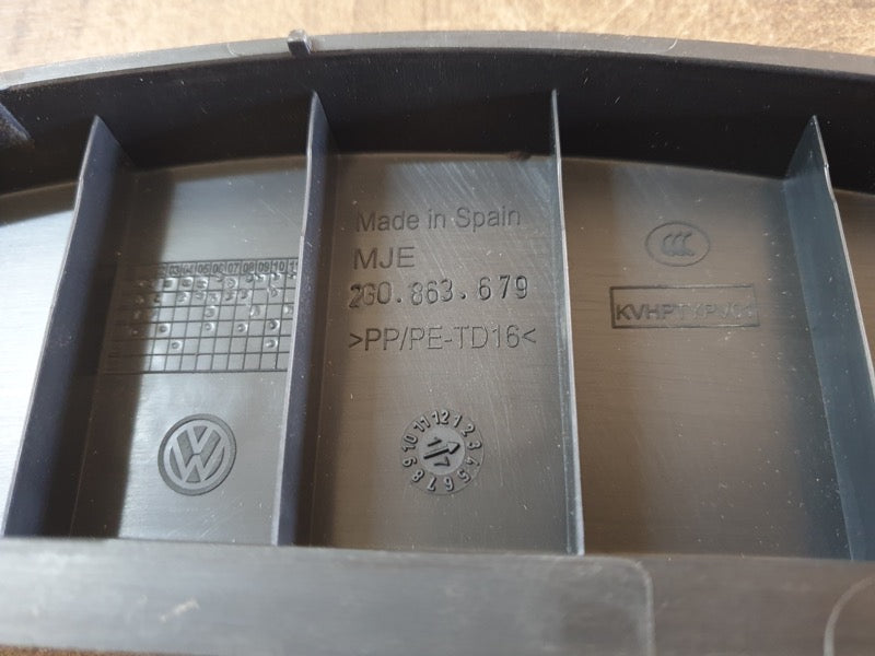 Original New Volkswagen Polo TSI 2022 Boot Lip Trim Cover