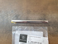 Original New Mercedes-Benz C-Class W204 2012 Right Front Fender Chrome Trim