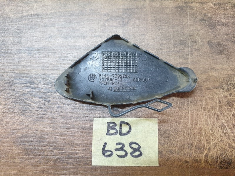Original Used BMW 3 Series F30 Front Bumper Towing Eye Cover