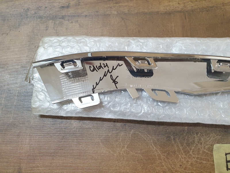 Original New Mercedes-Benz C-Class W205 AMG Right Front Bumper Chrome Moulding