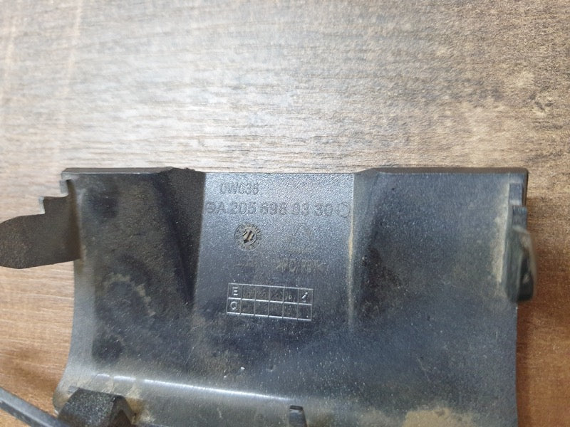 Original Used Mercedes-Benz C-Class W205 AMG Left Rear Side Skirt Jacking Point Cover