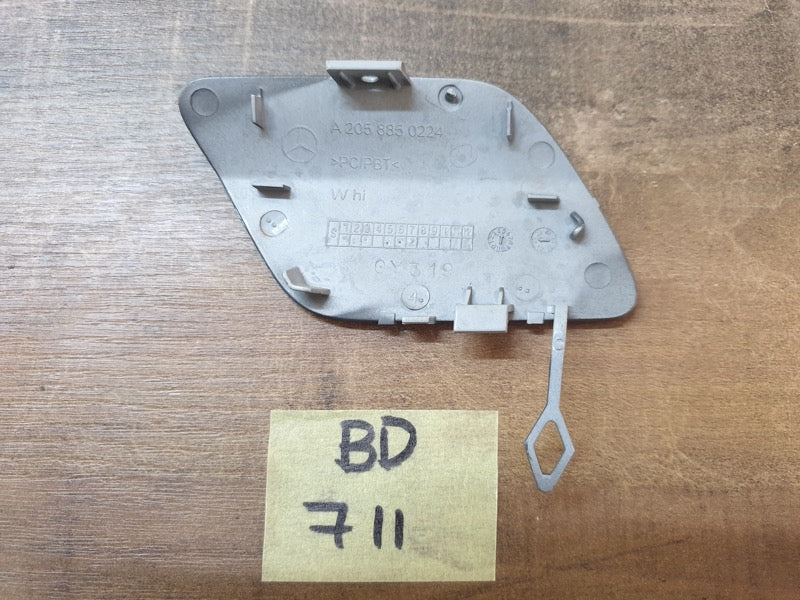 Original New Mercedes-Benz C-Class W205 Front Bumper Towing Eye Cover