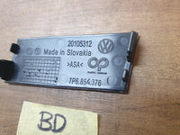 Original New Volkswagen Touareg 7P MK2 Lower Radiator Grille Cap