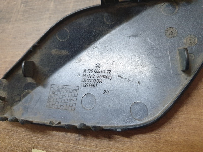 Original Used Mercedes-Benz A-Class W176 Front Bumper Towing Eye Cover