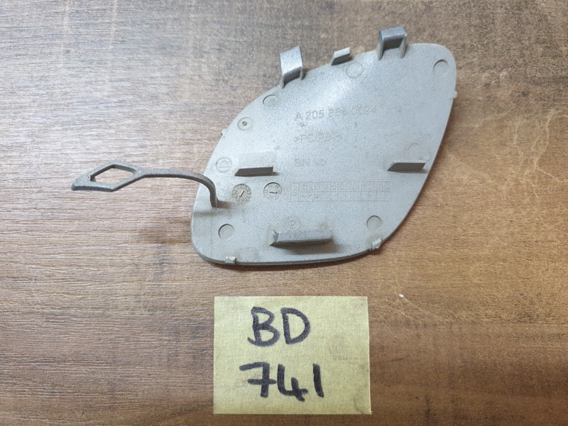 Original Used Mercedes-Benz C-Class W205 Front Bumper Towing Eye Cover