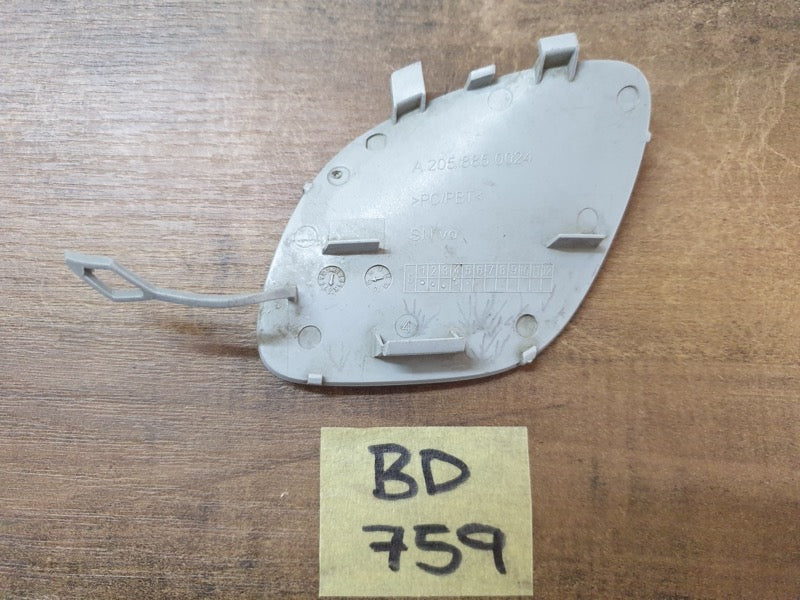 Original Used Mercedes-Benz C-Class W205 Front Bumper Towing Eye Cover