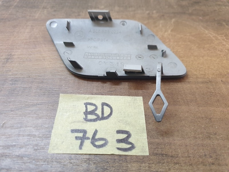 Original New Mercedes-Benz C-Class W205 Front Bumper Towing Eye Cover