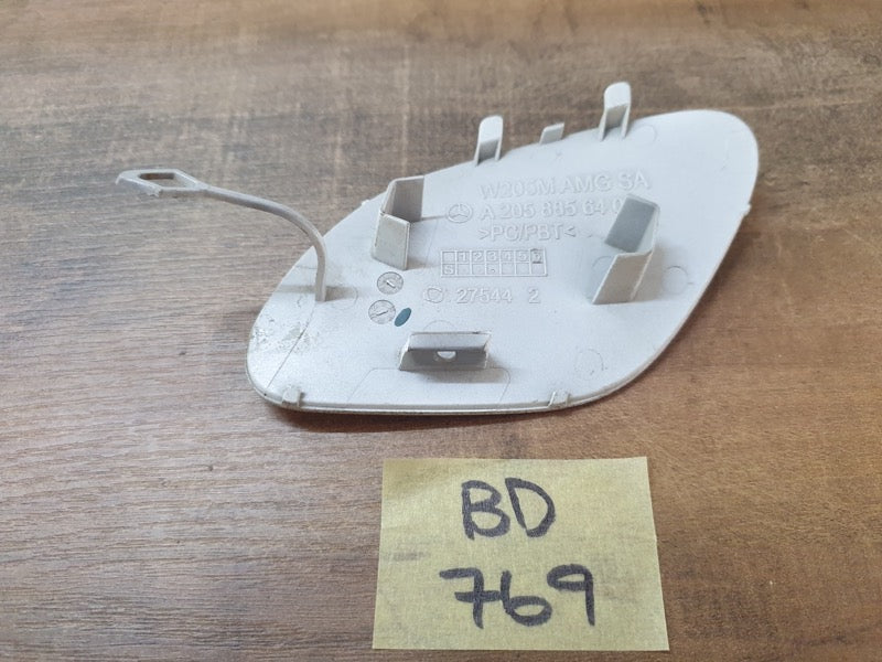 Original Used Mercedes-Benz C-Class W205 Front Bumper Towing Eye Cover