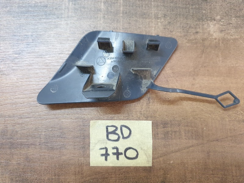 Original New Mercedes-Benz C-Class W204 Front Bumper Towing Eye Cover