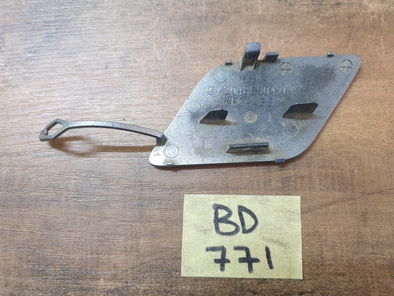 Original Used Mercedes-Benz C-Class W204 Front Bumper Towing Eye Cover