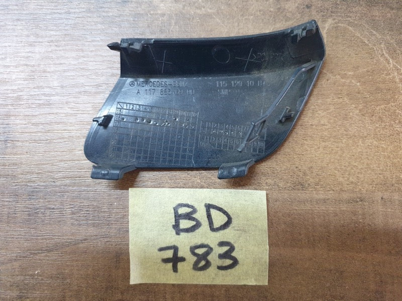 Original New Mercedes-Benz CLA W117 Front Bumper Towing Eye Cover