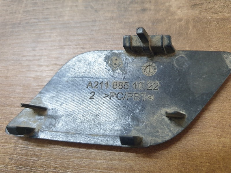 Original Used Mercedes-Benz E-Class W211 Front Bumper Towing Eye Cover