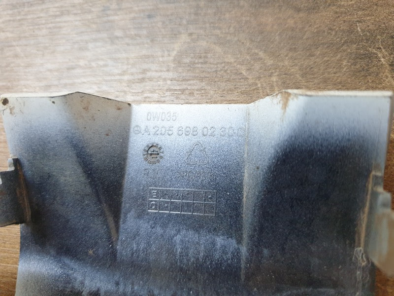 Original Used Mercedes-Benz C-Class W205 AMG Right Front Side Skirt Jacking Point Cover