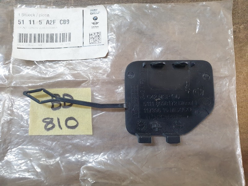 Original New BMW 2 Series G42 Front Bumper Towing Eye Cover