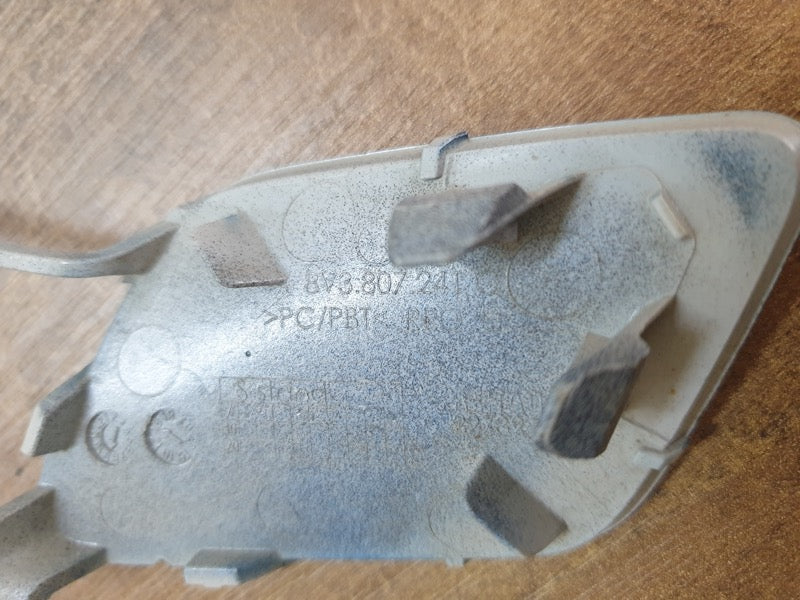 Original Used Audi A3 8V Front Bumper Towing Eye Cover
