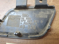 Original Used Audi A3 8P Front Bumper Towing Eye Cover
