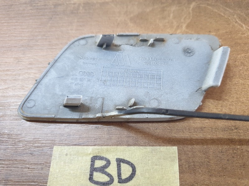 Original Used Audi A8 S8 D4 Front Bumper Towing Eye Cover