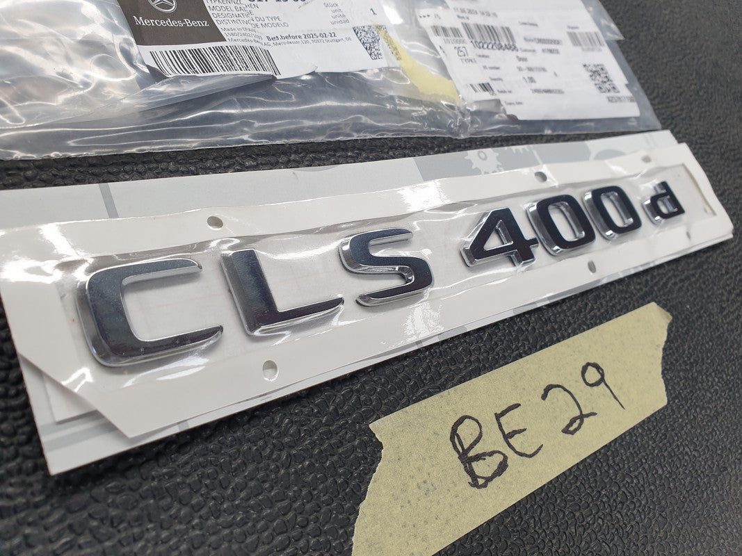 Mercedes-Benz CLS "CLS 400d" Badge