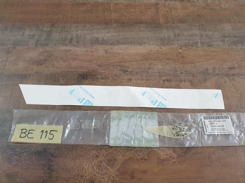 Original New Volkswagen Polo "Cross Polo" - Left Rear Door Sticker