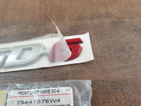 Original New Toyota Hilux "GD-6" Door Badge