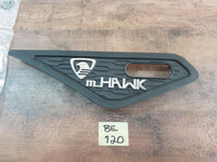 Original Used Mahindra Scorpio "mHAWK" Left Front Fender Grille Badge