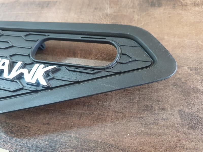 Original Used Mahindra Scorpio "mHAWK" Left Front Fender Grille Badge