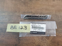 Original New Mazda CX-5 SKYACTIV TECHNOLOGY' Boot Lid Decal Badge