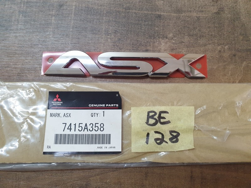 Original New Mitsubishi ASX Crossover "ASX" - Boot Lid Badge