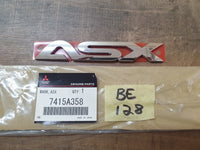 Original New Mitsubishi ASX Crossover "ASX" - Boot Lid Badge