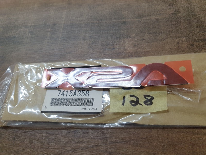 Original New Mitsubishi ASX Crossover "ASX" - Boot Lid Badge