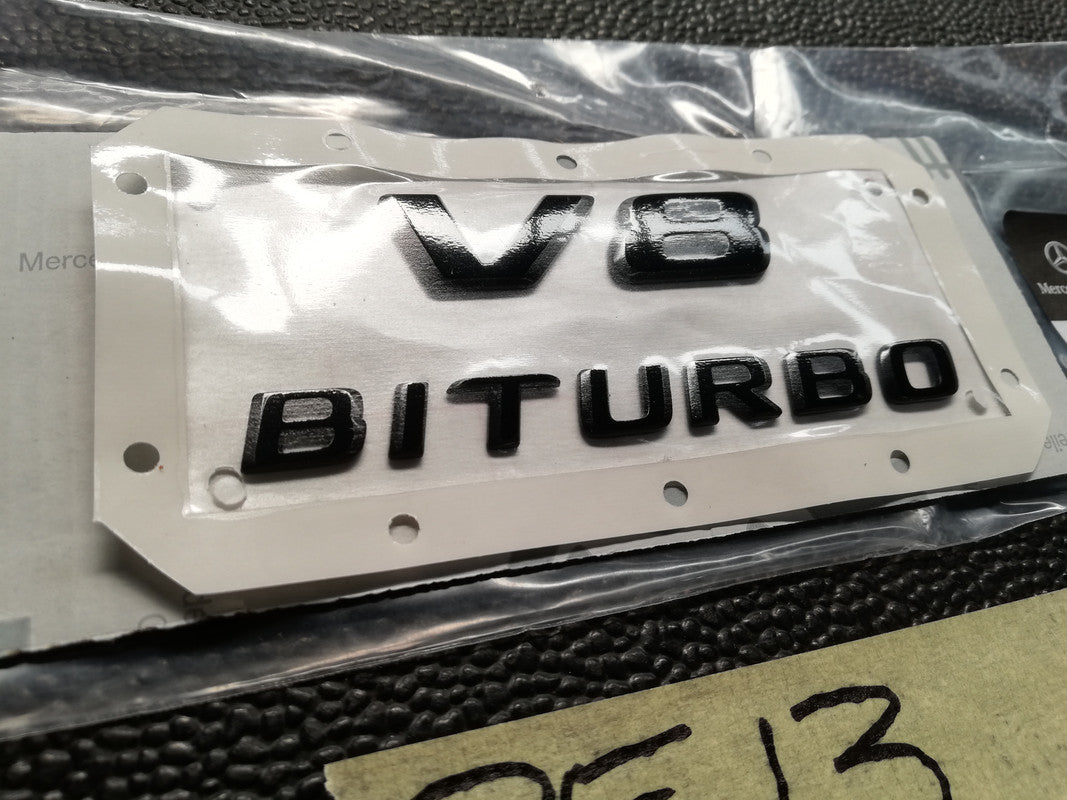 Mercedes-Benz G-Class G320 - G65 AMG 2014 Side Badge "V8 TURBO"