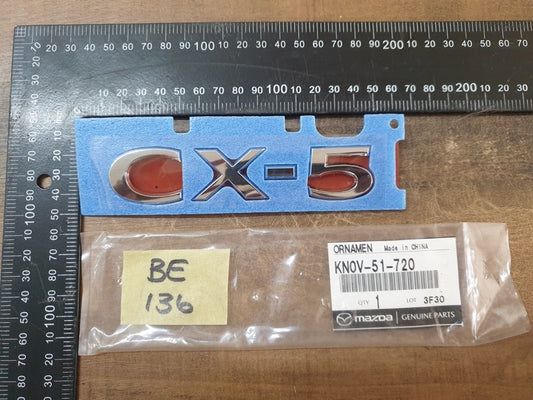 Original New Mazda CX-5 Boot Lid 'CX-5' Badge