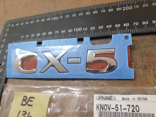 Original New Mazda CX-5 Boot Lid 'CX-5' Badge