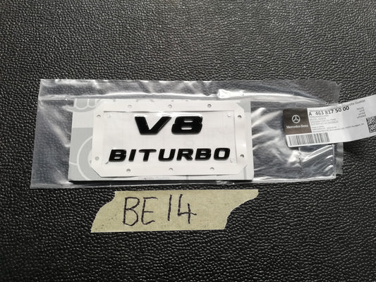 Mercedes-Benz G-Class G320 - G65 AMG 2014 Side Badge "V8 TURBO"