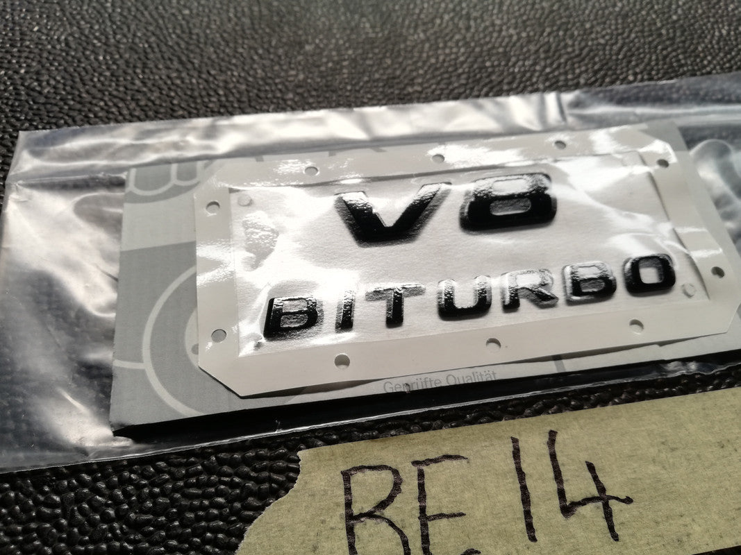 Mercedes-Benz G-Class G320 - G65 AMG 2014 Side Badge "V8 TURBO"